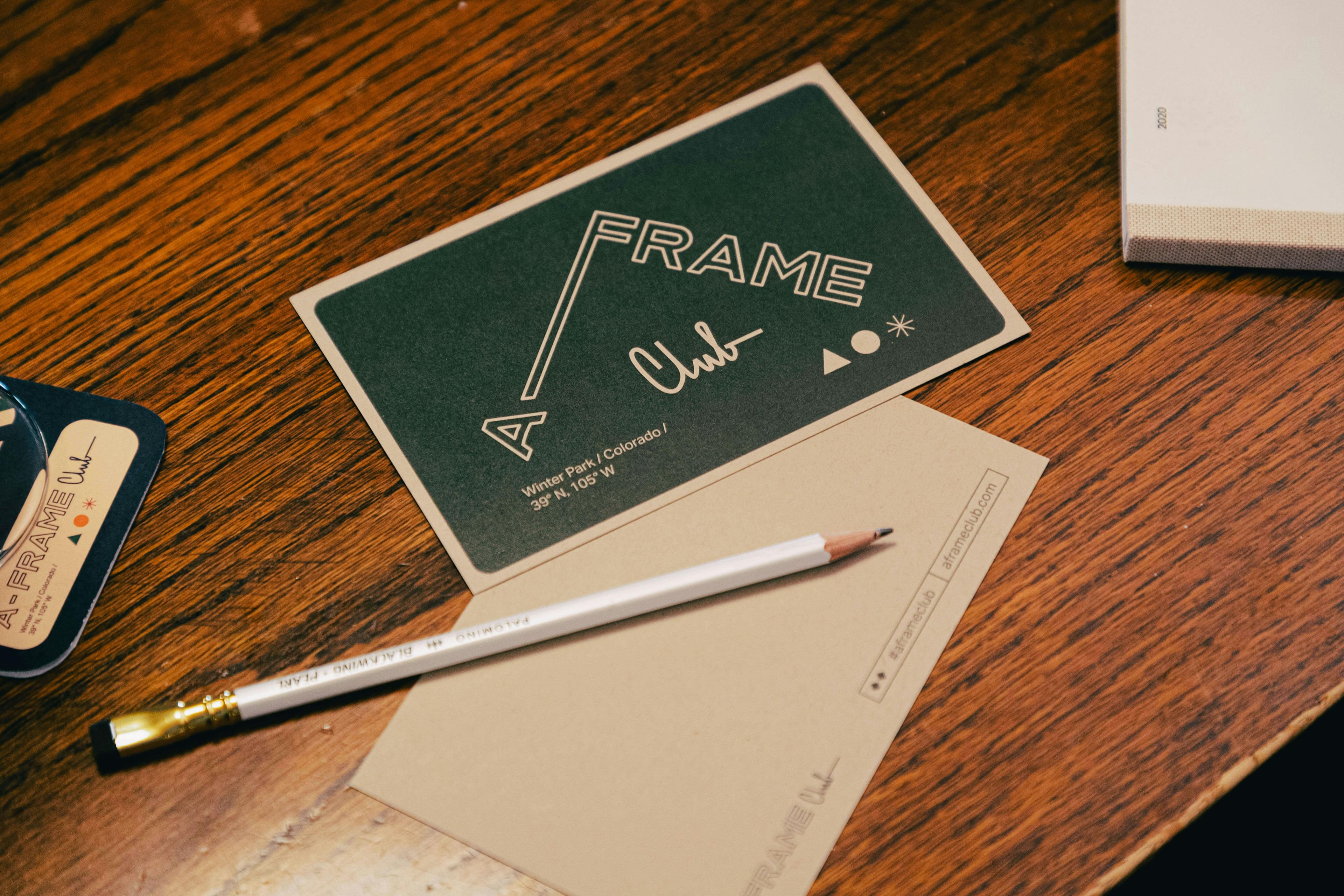 A Frame Collateral - Post cards